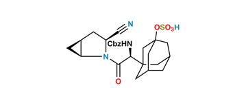 Picture of Saxagliptin N-Carboxybenzyl O-Sulfate