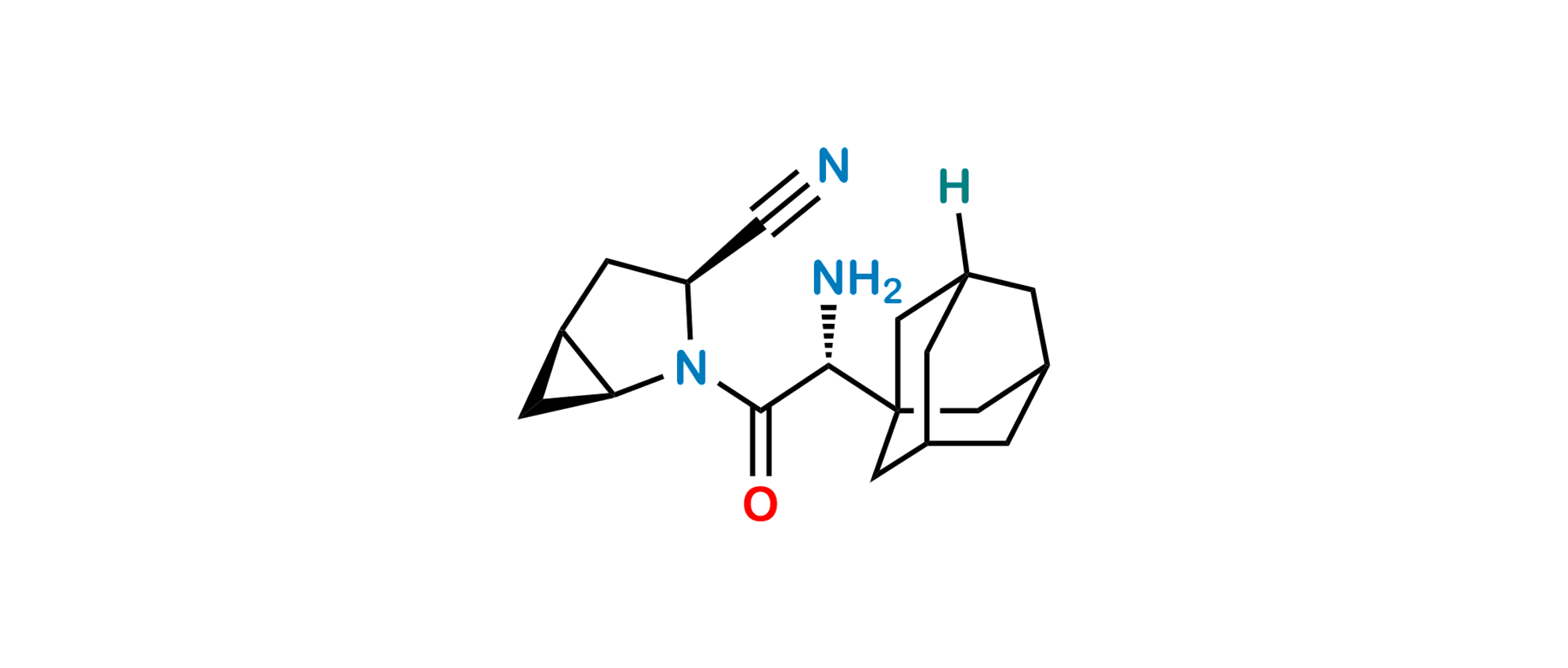 Picture of (2S,2’R,Cis)-Deoxy-Saxagliptin