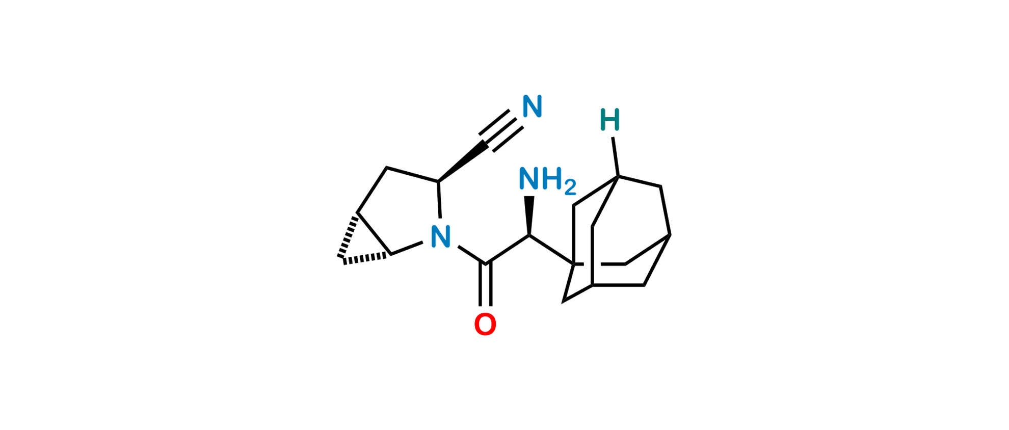 Picture of (2S,2’S,Trans)-Deoxy-Saxagliptin