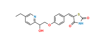 Picture of Pioglitazone Didehydro Hydroxy Impurity