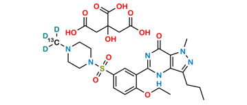 Picture of Sildenafil Citrate 13CD3