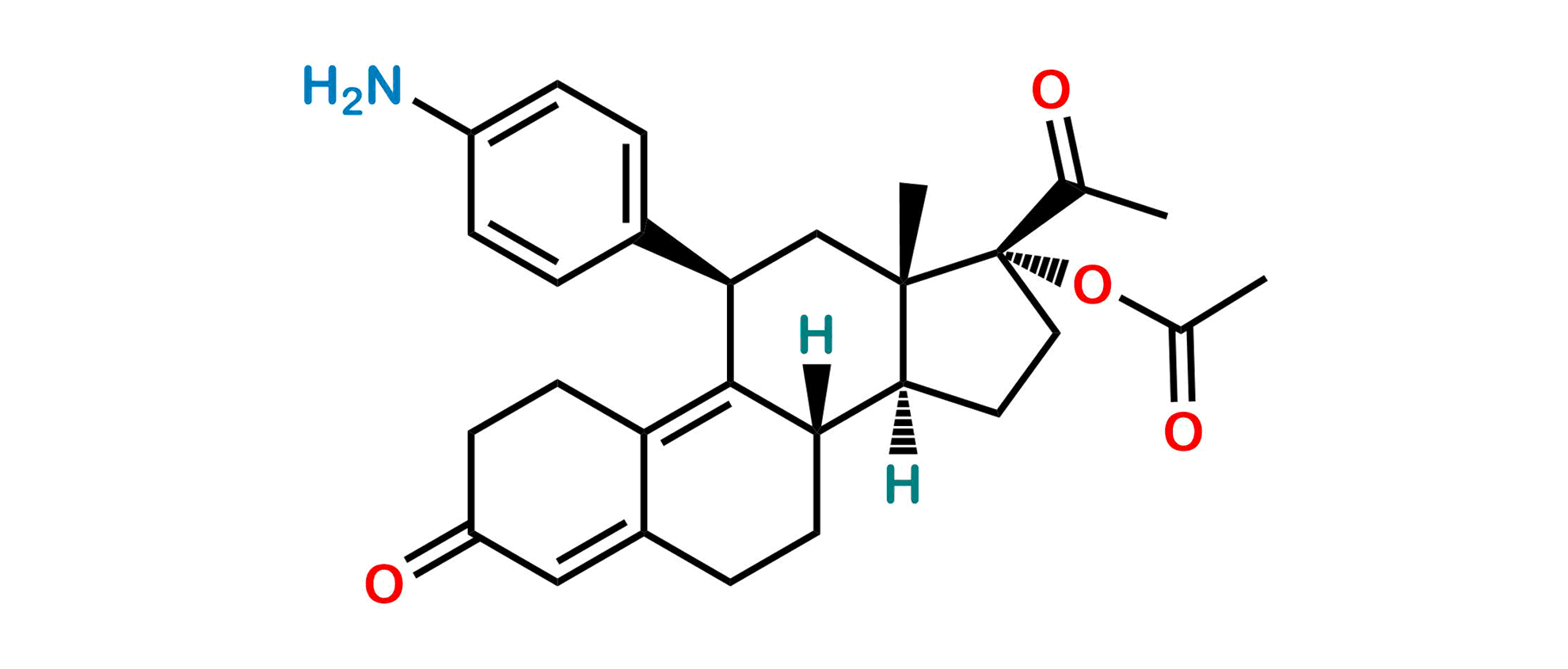 Picture of N,N-Didesmethyl Impurity  Ulipristal Acetate