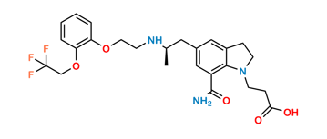 Picture of Silodosin Carboxylic Acid Impurity 