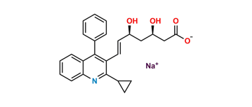 Picture of Pitavastatin Sodium Desfluoro Impurity