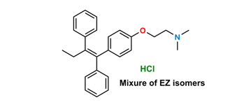 Picture of Tamoxifen mixture of EZ isomers HCl