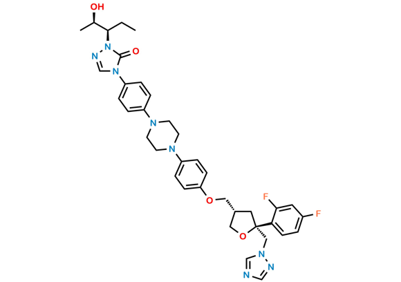 Picture of Posaconazole Enantiomer 1 (S,S,R,R)