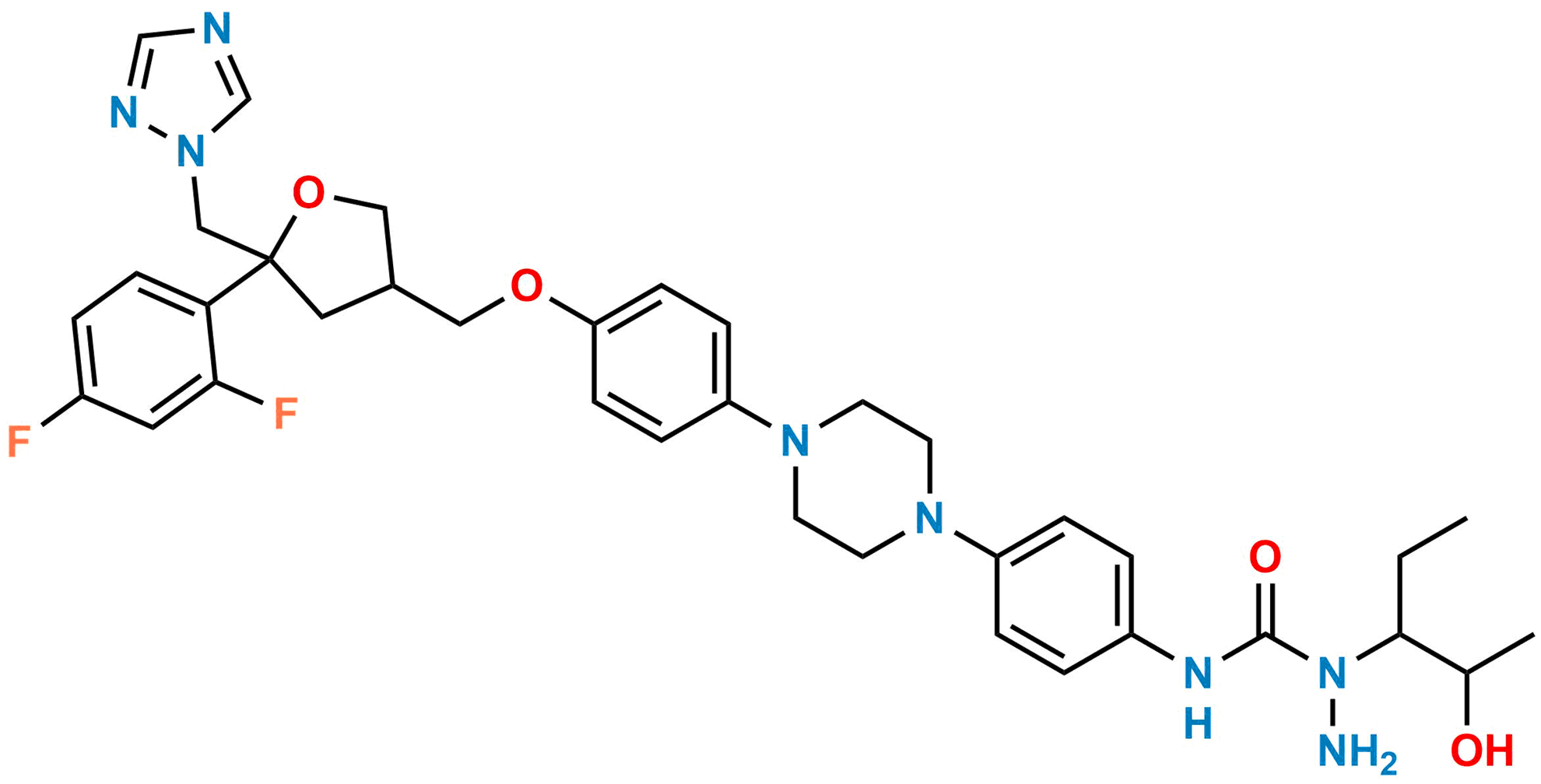 Picture of Posaconazole Impurity 52