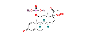 Picture of 
Prednisolone sodium phosphate Isomer II