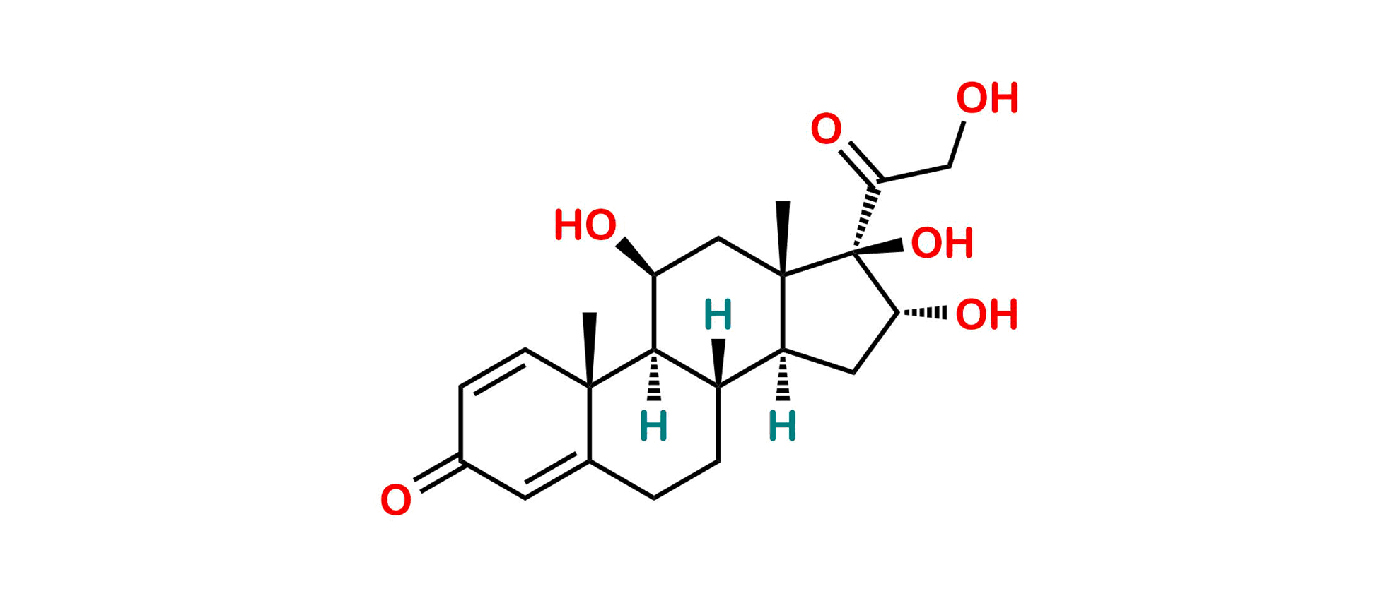 Picture of 16-alpha-17-beta Hydroxy Prednisolone