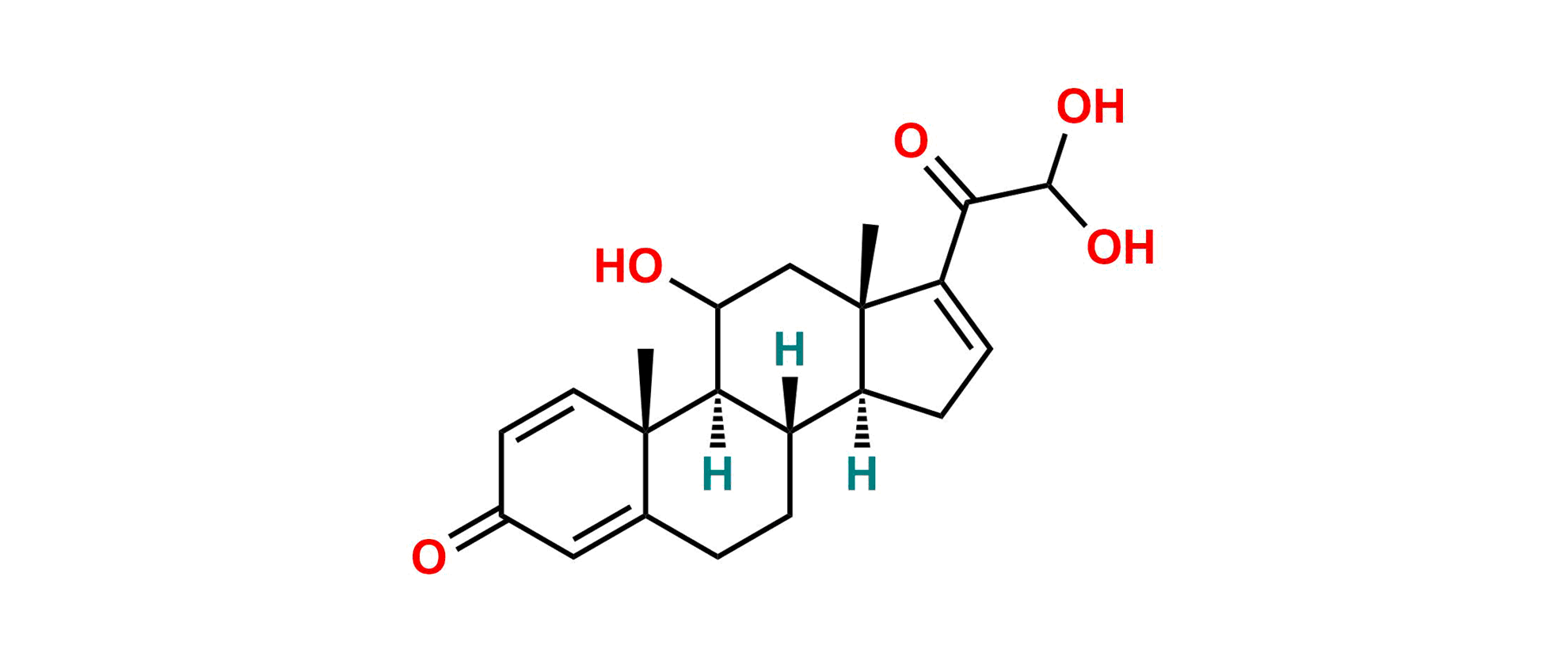 Picture of 16,17-Dehydro-21-hydroxyl prednisolone