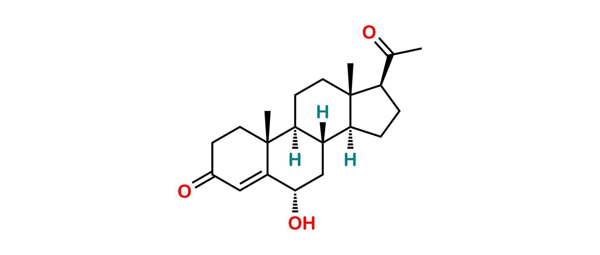 Picture of Progesterone 6-Alfa-Hydroxy Impurity