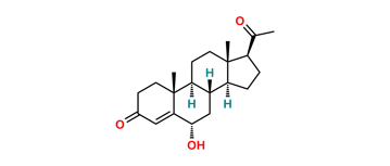 Picture of Progesterone 6-Alfa-Hydroxy Impurity