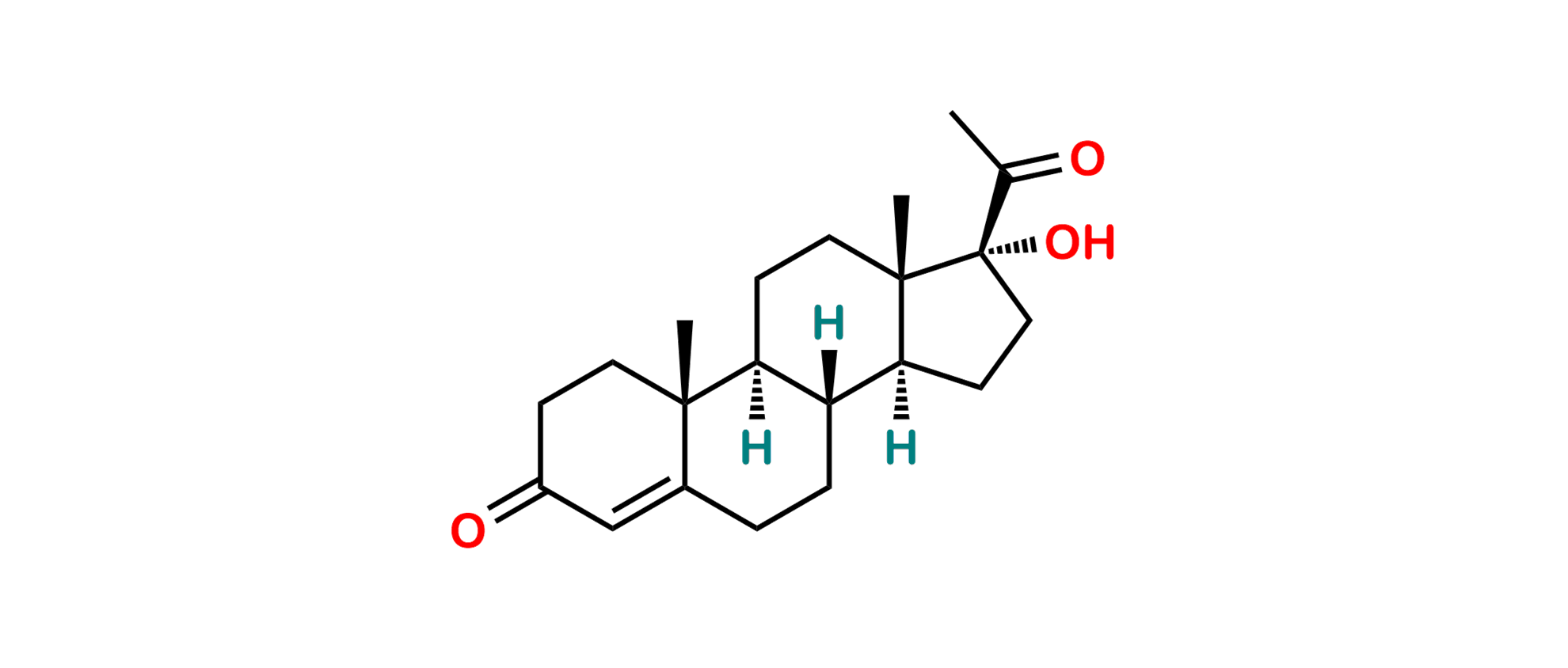 Picture of 17-Alpha-Hydroxy Progesterone