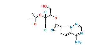 Picture of Remdesivir O-Desphosphate Acetonide Impurity