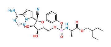 Picture of Remdesivir R-P D-alanine isomer