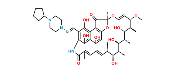 Picture of 25-Desacetyl Rifapentine