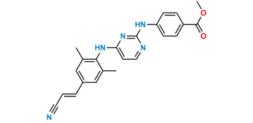 Picture of Rilpivirine Methyl ester impurity