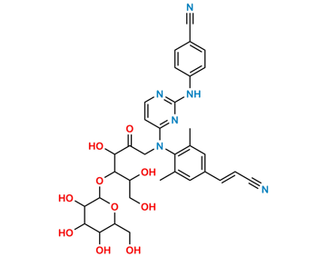 Picture of Rilpivirine Glycosamine and Amadori Rearrangement product-I