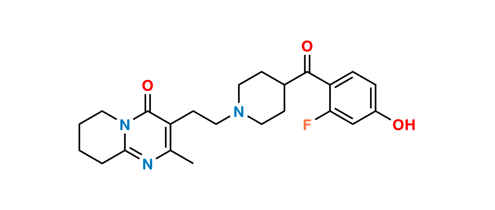 Picture of Risperidone 4-Hydroxybenzoyl Impurity