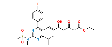 Picture of Rosuvastatin 3-Oxo Acid Ethyl Ester