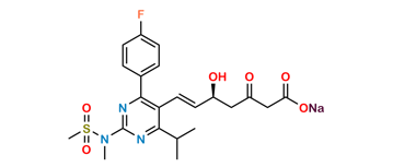 Picture of Rosuvastatin 3-Oxo Acid Sodium Salt