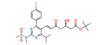 Picture of Rosuvastatin 5-Oxo Acid t-Butyl Ester