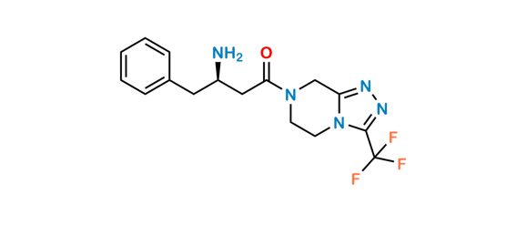 Picture of Sitagliptin Desfluorobenzene Analog