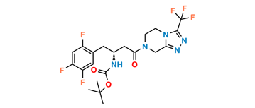 Picture of Sitagliptin Impurity 18 (Sitagliptin N-Boc Impurity)