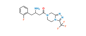 Picture of Sitagliptin Desfluoro Impurity HCl