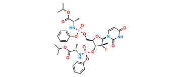 Picture of Sofosbuvir 3',5'-Bis-O-Phosphoramidate