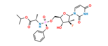 Picture of 2'-S-Fluoro Sofosbuvir Alpha-Isomer