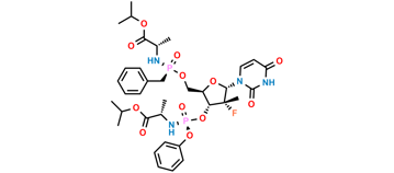 Picture of Sofosbuvir 3',5'-Bis-O-Phosphoramidate alpha-Isomer