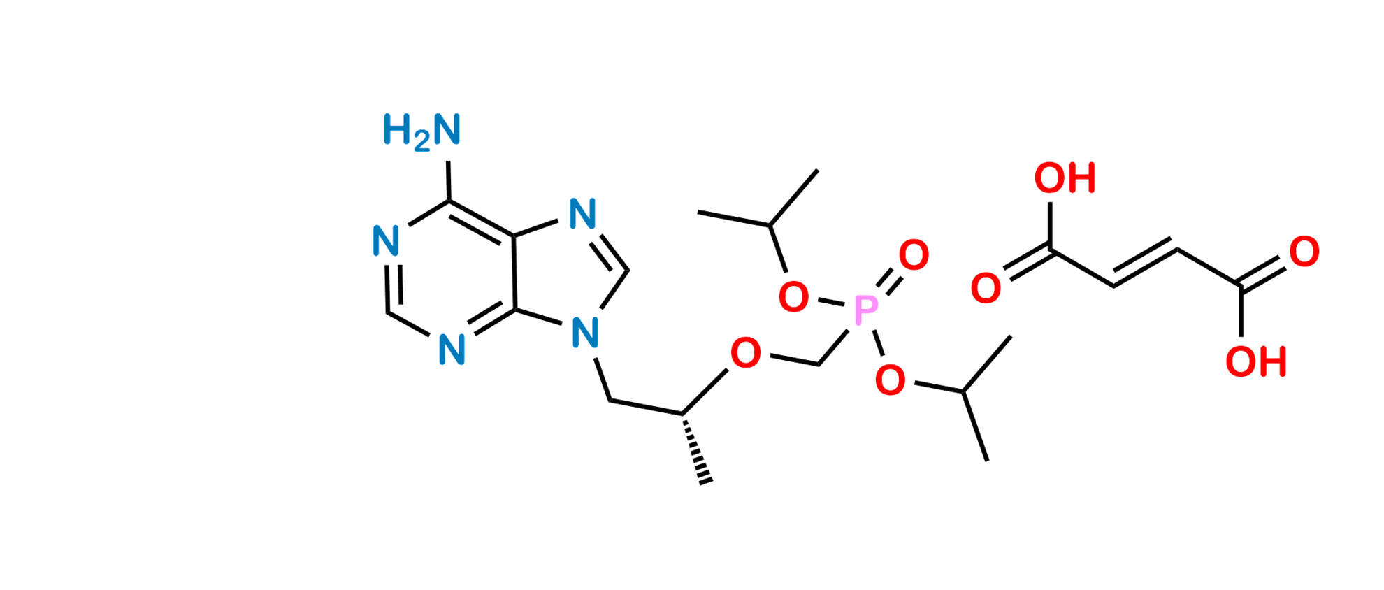 Picture of Diisopropyl Tenofovir Fumarate