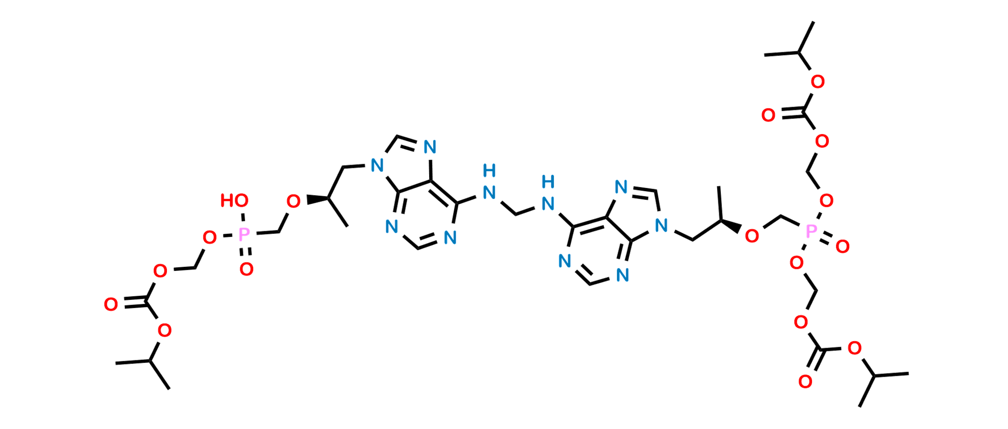 Picture of Tri-POC Tenofovir Dimer