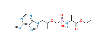 Picture of Des-Phenol Tenofovir Alafenamide Imine Impurity 