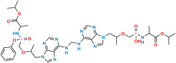 Picture of Des-Phenol Tenofovir Alfenamide+Tenofovir Alafenamide Dimer