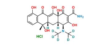 Picture of Tetracycline D6 Hydrochloride