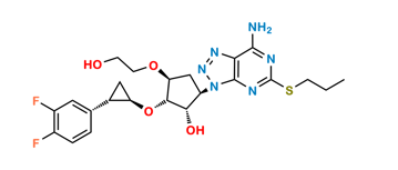 Picture of Ticagrelor Related Compound 36 (DP8)