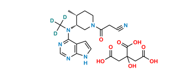 Picture of Tofacitinib-d3 Citrate