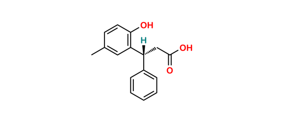 Picture of Tolterodine Propanoic Acid Impurity (R)-Isomer 