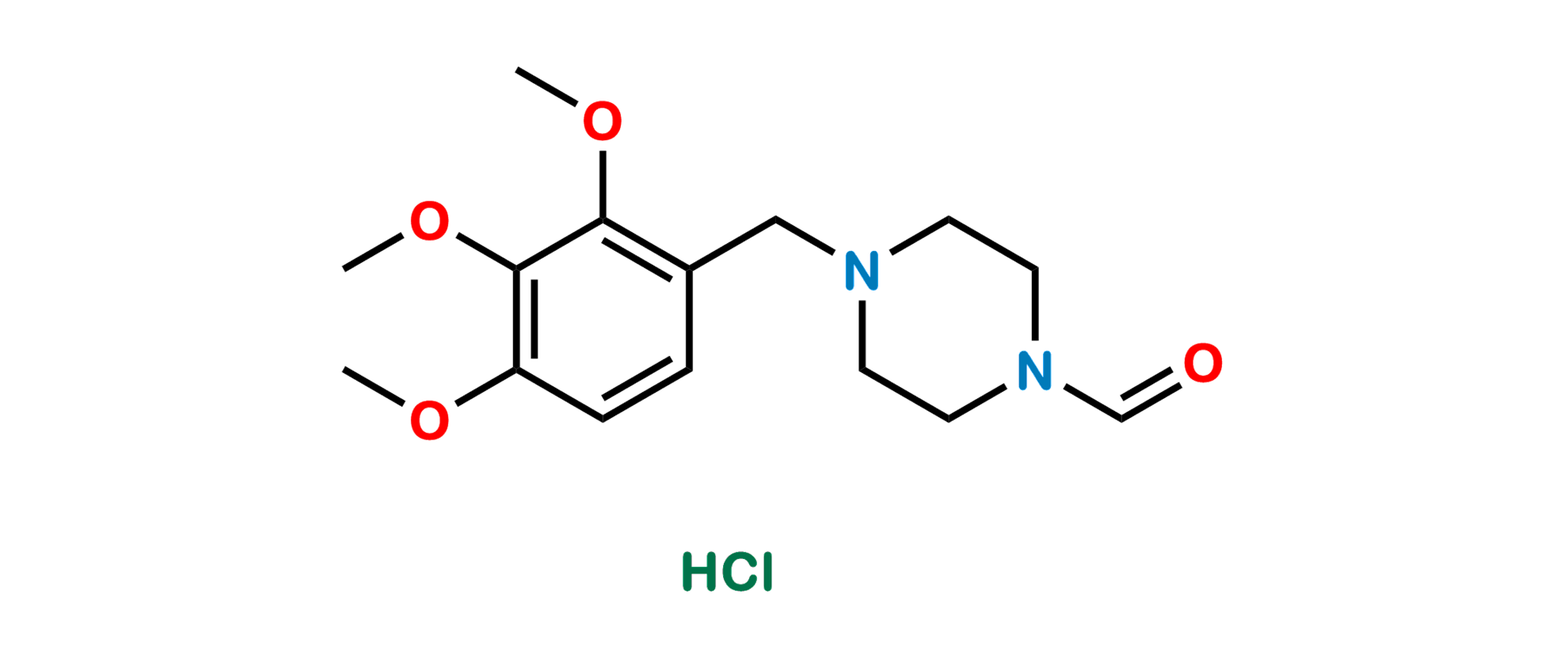 Picture of N-Formyl Trimetazidine Hydrochloride