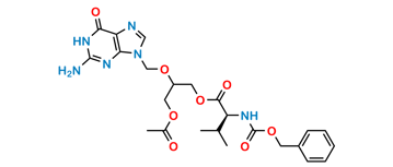 Picture of Valganciclovir O-Acetyl N-Benzyloxycarbonyl Impurity