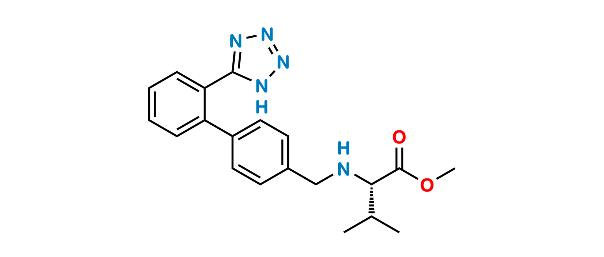 Picture of Valsartan Desvaleryl Methyl Ester