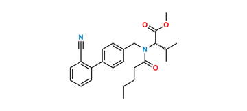 Picture of Valsartan Cyano Analog Methyl Ester