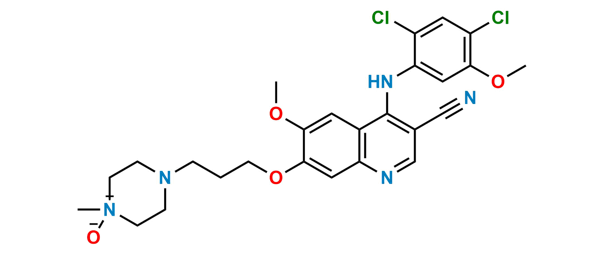 Picture of Bosutinib N-Oxide Bosutinib