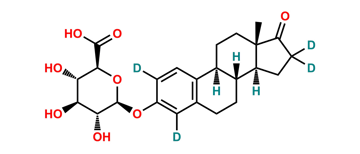 Picture of Estrone-O-β-D-Glucuronide-d4