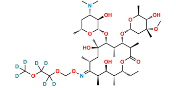 Picture of 12-Deoxy Roxithromycin D7