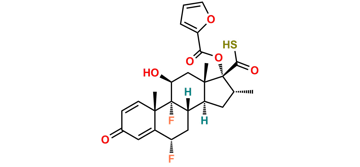 Picture of Fluticasone Thioacid-17-Furoate 