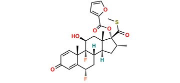 Picture of S-Methyl Fluticasone Furoate