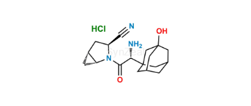 Picture of (2S,2R’,Trans)-Saxagliptin (HCl salt)